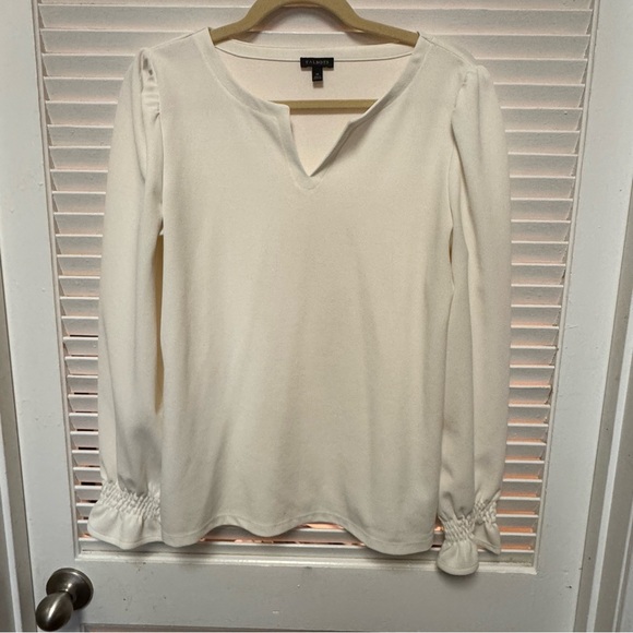 Talbots cream blouse size medium - Picture 1 of 4